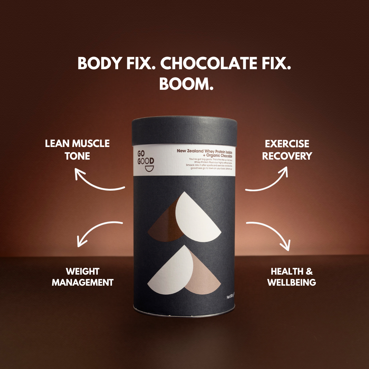 Whey Protein Isolate + Organic Chocolate